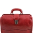 Tuscany Leather Raffaello - Doctor læder taske i farven rød
